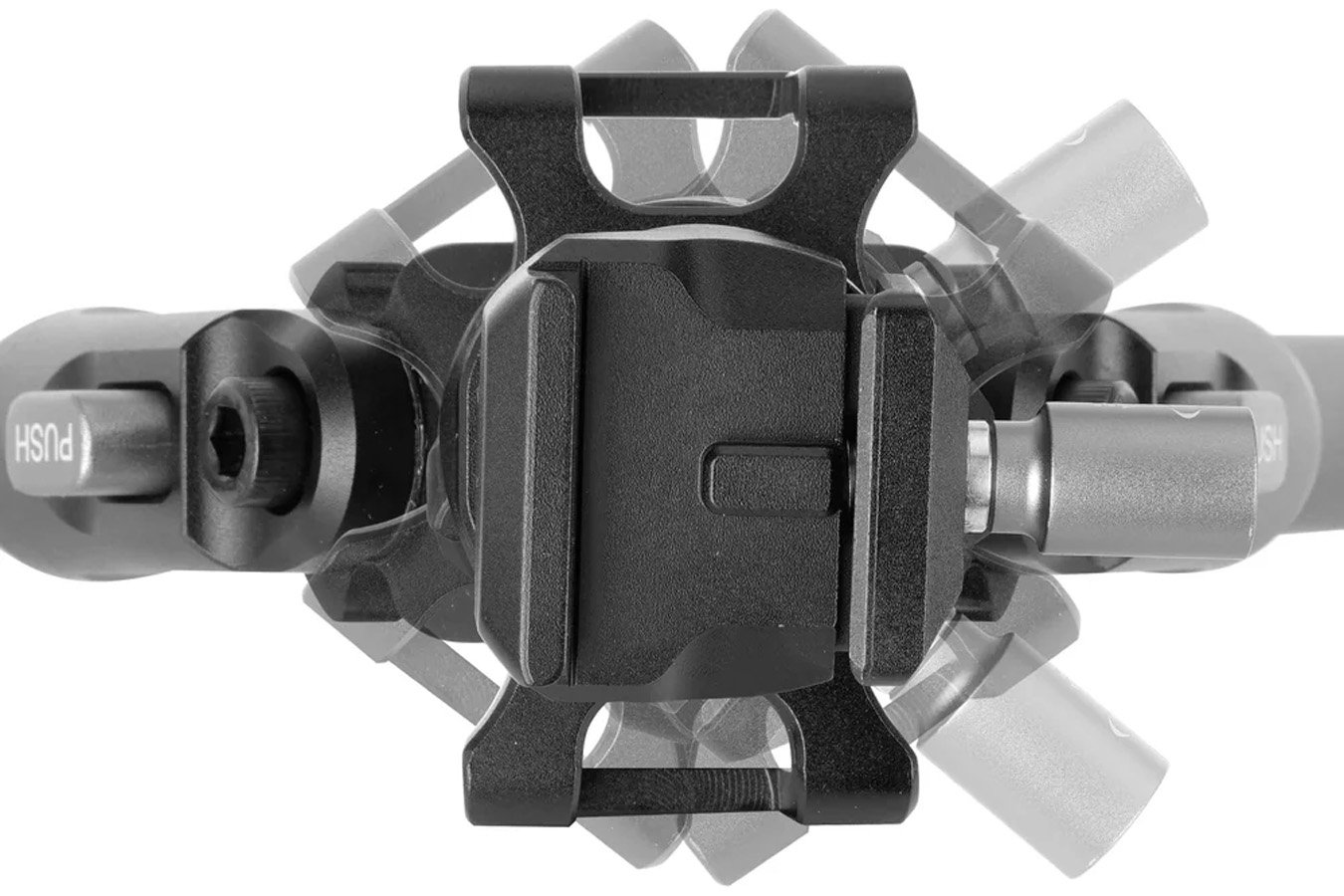 VANGUARD Equalizer 2QS Aluminum Gun Bipod with Quick Release Pic Rail Adapter